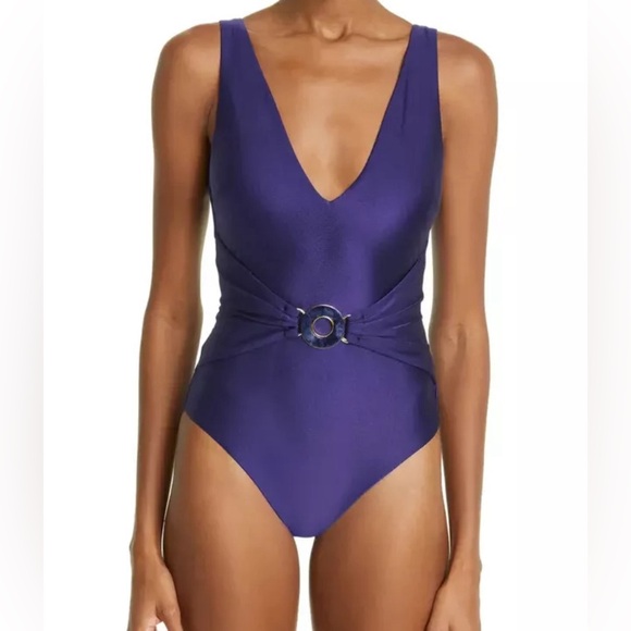 Zimmermann Tiggy Ring Detail One-Piece Swimsuit